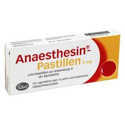 Abbildung: Anaesthesin Pastillen Lutschpastillen, 20 St PZN 03522124