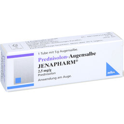 Abbildung: Prednisolon Augensalbe Jenap 5 g, Augensalbe PZN 03524548