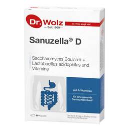 Abbildung: Sanuzella D Zellulose Kapsel Kapseln, 60 St PZN 03525068