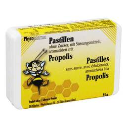 Abbildung: Propolis Pastillen ohne Zucker Pastillen, 40 St PZN 03528150