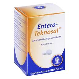 Abbildung: Entero Teknosal Kautabletten 20 St, Kautabletten PZN 03529540