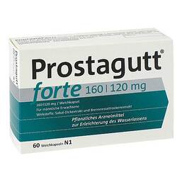 Abbildung: Prostagutt forte 160 / 120 mg Weichkapseln, 60 St PZN 03530141