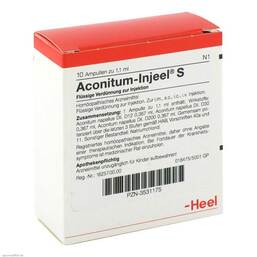 Abbildung: Aconitum Injeel S Ampullen Ampullen, 10 St PZN 03531175