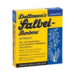 Abbildung: Dallmanns Salbeibonbons zuckerfrei Bonbons, 20 St PZN 03531896