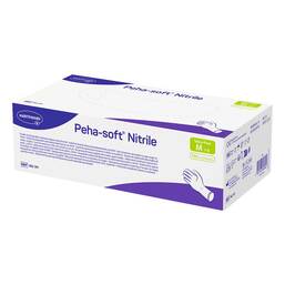 Abbildung: Peha Soft nitrile Untersuchungshandschuhe puderfrei unsteril M 100 St, Handschuhe PZN 03538065