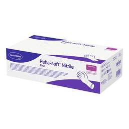 Abbildung: Peha Soft nitrile fino Untersuchungshandschuhe puderfrei unsteril XS 150 St, Handschuhe PZN 03539343