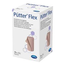 Abbildung: Pütter Flex Binde 10 cm x 5 m 1 St, Binden PZN 03541268