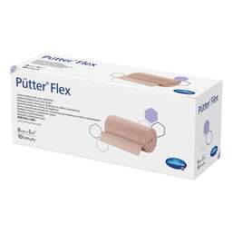 Abbildung: Pütter Flex Binde 8 cm x 5 m 10 St, Binden PZN 03542380