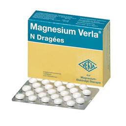Abbildung: Magnesium Verla® N Dragées Tabletten magensaftresistent, 20X50 St PZN 03554940