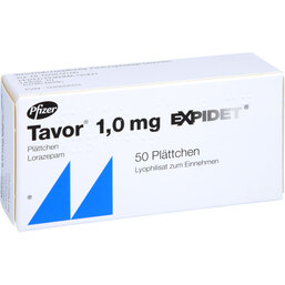 Abbildung: Tavor Expidet 1,0 Täfelchen 50 St, Täfelchen PZN 03565553
