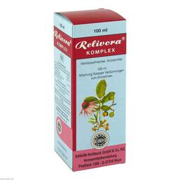 Abbildung: Relivora Komplex Tropfen 100 ml, Tropfen PZN 03569574