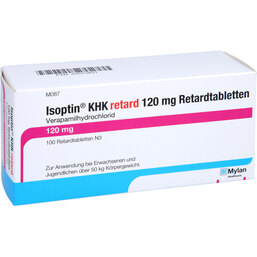 Abbildung: Isoptin Khk retard 120 mg Ta 100 St, Retard-Tabletten PZN 03573831