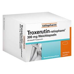 Abbildung: Troxerutin ratiopharm 300 mg Kapseln, 100 St PZN 03574109