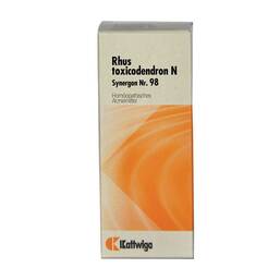 Abbildung: Synergon 98 Rhus toxicodendron N Trop Tropfen, 20 ml PZN 03575126