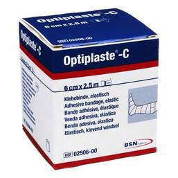 Abbildung: Optiplaste C 2,5mx6cm Rolle 1 St, Pflaster PZN 03576261