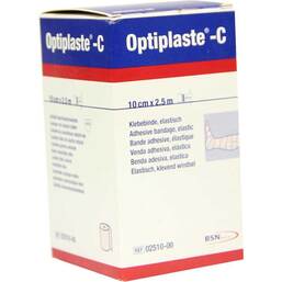 Abbildung: Optiplaste C 2,5mx10cm Rolle 1 St, Pflaster PZN 03576284