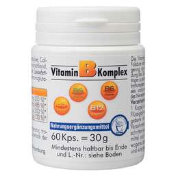 Abbildung: Vitamin B Komplex Kapseln Kapseln, 60 St PZN 03626668