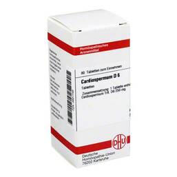 Abbildung: DHU Cardiospermum D 6 Tabletten Tabletten, 80 St PZN 03631735