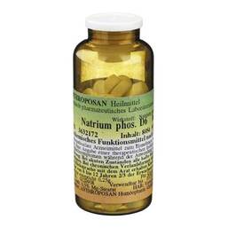 Abbildung: Natrium phosphoricum D 6 Schüssler Nr.9 Tabletten Tabletten, 80 St PZN 03632172