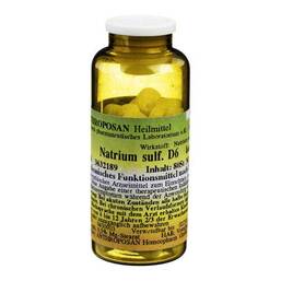 Abbildung: Natrium sulfuricum D 6 Schüssler Nr.10 Tabletten Tabletten, 80 St PZN 03632189