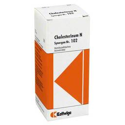 Abbildung: Synergon 102 Cholesterinum N Tropfen, 50 ml PZN 03633906