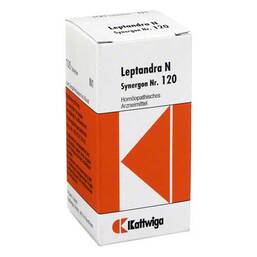 Abbildung: Synergon 120 Leptandra N Tabletten Tabletten, 100 St PZN 03634260