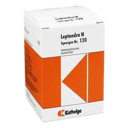 Abbildung: Synergon 120 Leptandra N Tabletten Tabletten, 200 St PZN 03634277