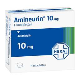 Abbildung: Amineurin 10 Filmtabletten 100 St, Filmtabletten PZN 03634337