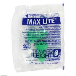 Abbildung: Howard Leight Max Lite Gehörschutzstöpsel 2 St PZN 03644821