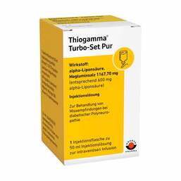 Abbildung: Thiogamma Turbo Set Pur Injektionsflaschen Injektionsflaschen, 50 ml PZN 03645849