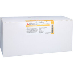 Abbildung: Cefuroxim Hikma 1500 mg Infusion Trockensubstanz ohne Lösungsmittel 10 St, Pulver zur Herstellung einer Injektions- oder Infusionslsg. PZN 03647794