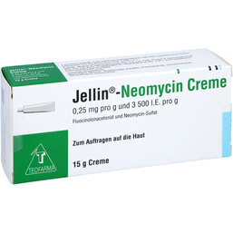 Abbildung: Jellin Neomycin Creme 15 g, Creme PZN 03654937