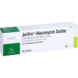 Abbildung: Jellin Neomycin Salbe 50 g, Salbe PZN 03654989