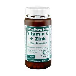 Abbildung: Vitamin C 300 + Zink 5 Langzeit Kapseln 180 St, Kapseln PZN 03661630