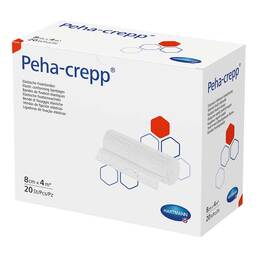 Abbildung: Peha Crepp Fixierbinde 8 cm x 4 m 20 St, Binden PZN 03664611