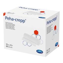 Abbildung: Peha Crepp Fixierbinde 12 cm x 4 m 20 St, Binden PZN 03664634