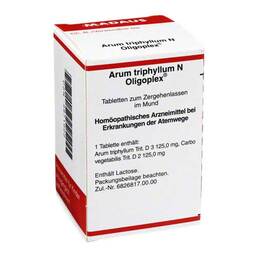 Abbildung: Arum triphyllum N Oligoplex Tabletten Tabletten, 150 St PZN 03671002