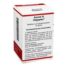 Abbildung: Aurum N Oligoplex Tabletten Tabletten, 150 St PZN 03672177