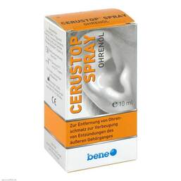 Abbildung: Cerustop Ohrenöl-Spray Spray, 10 ml PZN 03674578
