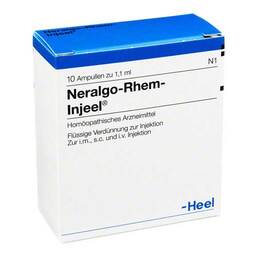 Abbildung: Neralgo Rhem Injeel Ampullen 10 St, Ampullen PZN 03679096