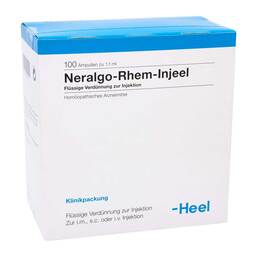 Abbildung: Neralgo Rhem Injeel Ampullen 100 St, Ampullen PZN 03679156