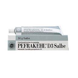 Abbildung: Pefrakehl Salbe D 3 30 g, Salbe PZN 03685725