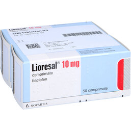 Abbildung: Lioresal 10 mg Tabletten 100 St, Tabletten PZN 03686877
