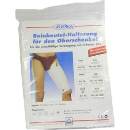 Abbildung: Beinbeutel Halterung Oberschenkel groß 1 St, Beutel PZN 03688416