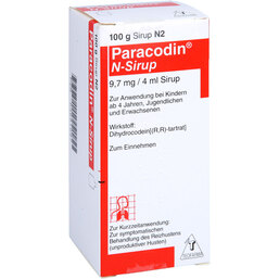 Abbildung: Paracodin N Sirup 100 g, Sirup PZN 03691097