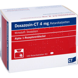 Abbildung: Doxazosin-CT 4 mg Retardtabletten 100 St, Retard-Tabletten PZN 03705698