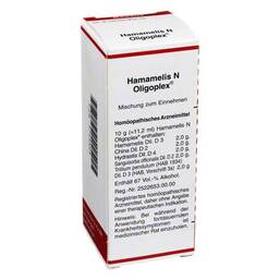 Abbildung: Hamamelis N Oligoplex Liquid Liquidum, 50 ml PZN 03709905