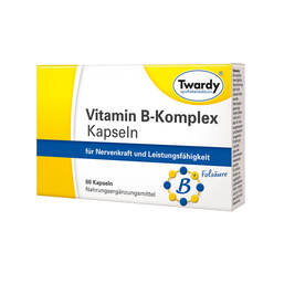 Abbildung: Twardy Vitamin B Komplex Kapseln Kapseln, 60 St PZN 03712965