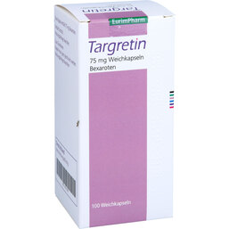 Abbildung: Targretin 75 mg Weichkapseln 100 St, Weichkapseln PZN 03713278