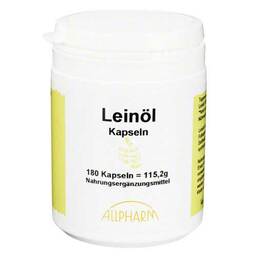 Abbildung: Leinöl Kapseln 180 St, Kapseln PZN 03716733